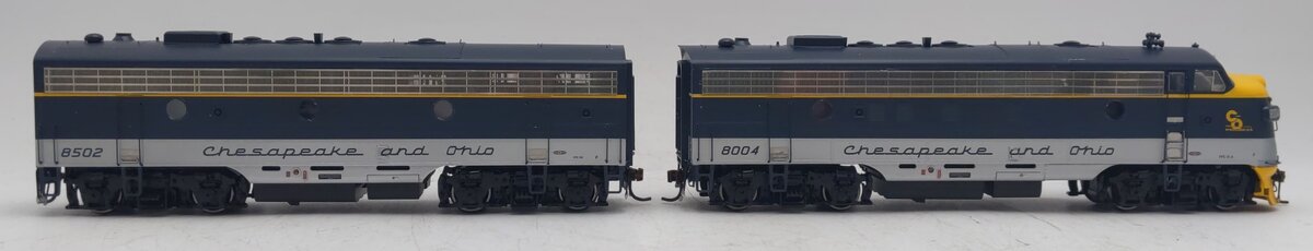 Athearn G22615 HO C&O FP7A/F7B Diesel Locomotives #8004/#8502 w/ DCC & Sound LN/Box
