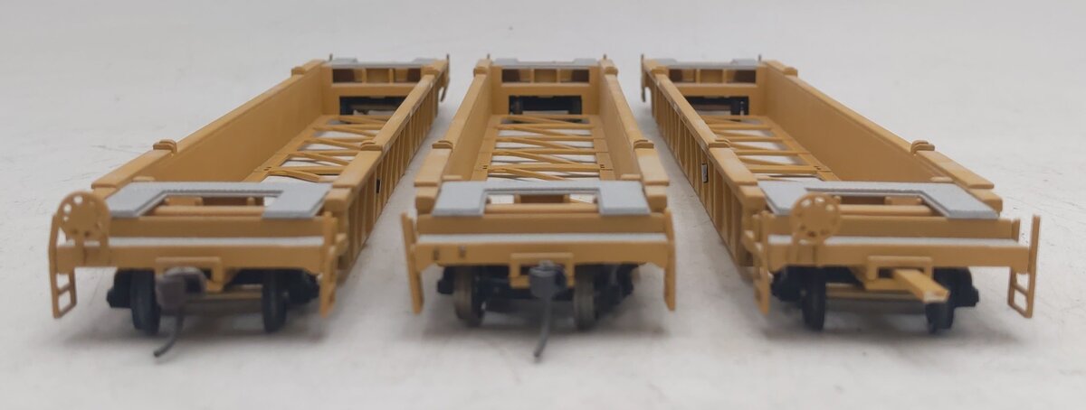 Walthers 932-33945 HO Scale TTX NSC 53' Well Cars (Set of 3) EX/Box