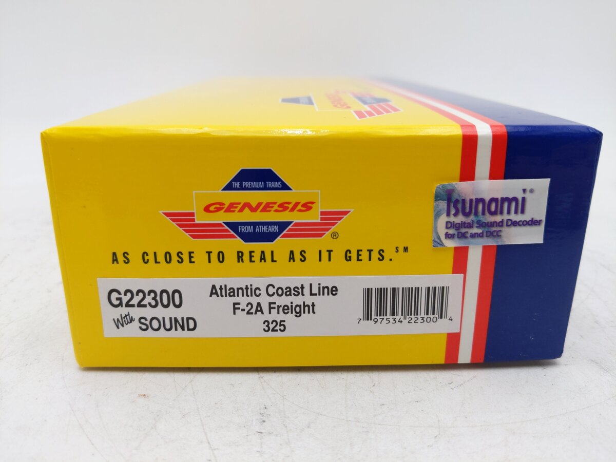Athearn G22300 HO ACL F2A Freight Diesel Locomotive #325 w/DCC/Sound EX/Box