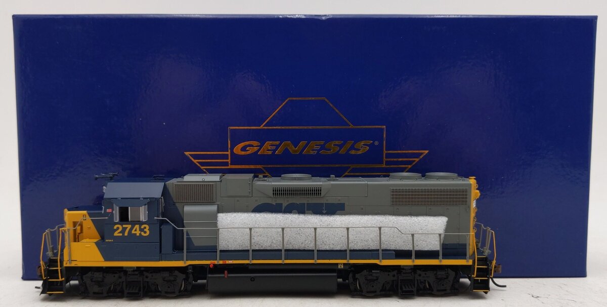 Athearn AHTG40732 HO Scale GP38-2 CSX Locomotive #2743 EX/Box