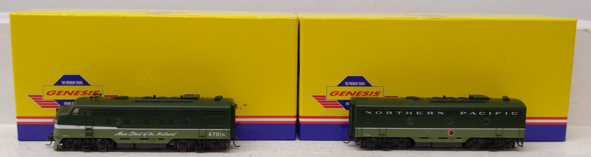 Athearn G3201 HO Scale Northern Pacific EMD F9AB Diesel Locomotive Set LN/Box