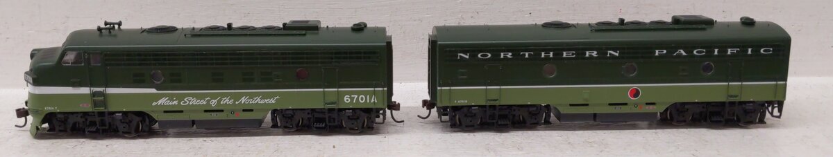 Athearn G3201 HO Scale Northern Pacific EMD F9AB Diesel Locomotive Set LN/Box