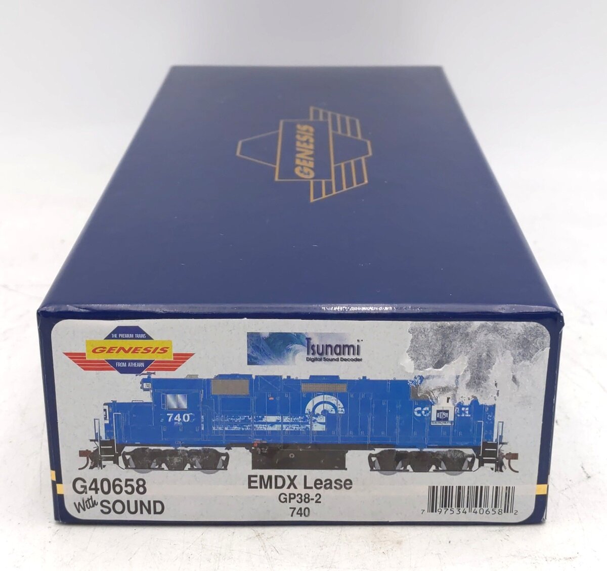 Athearn G40658 HO EMDX Lease GP38-2 Locomotive #740 w/ DCC & Sound (Ex-Conrail) LN/Box