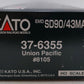 Kato 37-6355 HO Scale Union Pacific SD90/43MAC Diesel Locomotive #8105 EX/Box