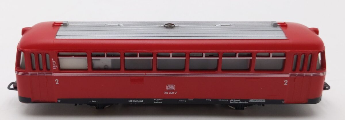 Marklin 3016 HO Scale DB Railbus #795 299-7 EX/Box