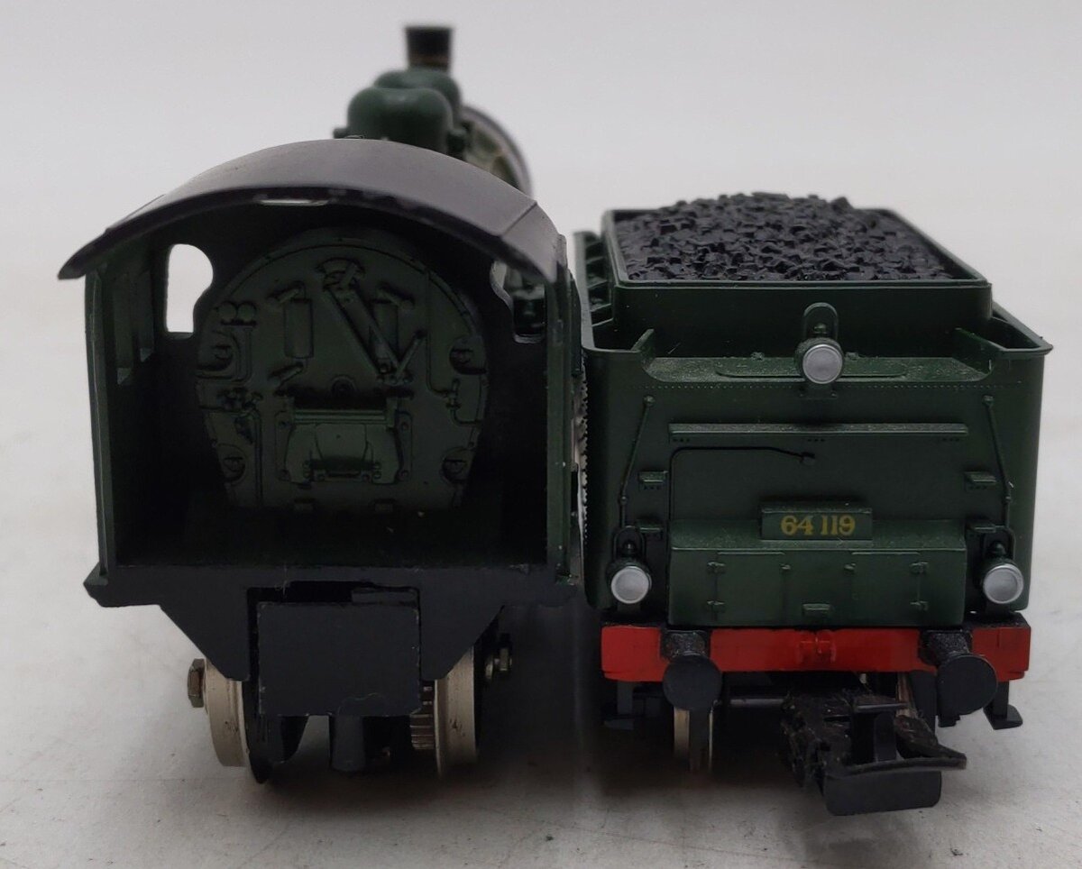 Marklin 3086 HO Scale BR64 Steam Locomotive & Tender #64119 EX/Box