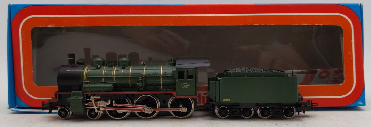 Marklin 3086 HO Scale BR64 Steam Locomotive & Tender #64119 EX/Box