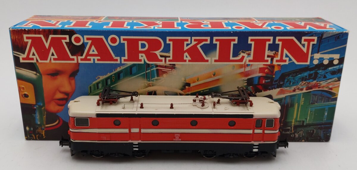Marklin 3041 HO Scale OBB Electric Locomotive #1043.01 EX/Box