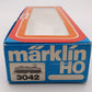 Marklin 3042 HO Scale DB Electric Locomotive #111 043-6 LN/Box