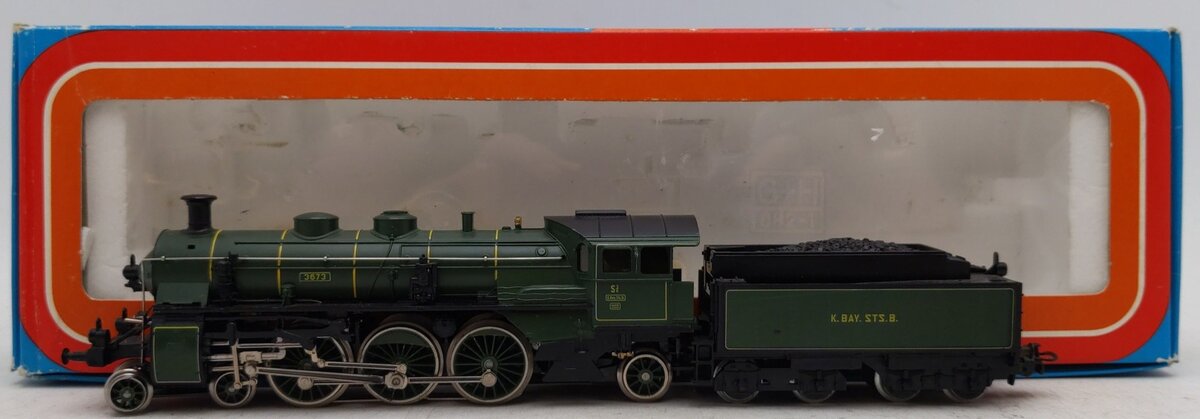 Marklin 3092 HO Scale K.Bay.StS.B Serie S 3/6 4-6-2 Steam Locomotive & Tender VG/Box
