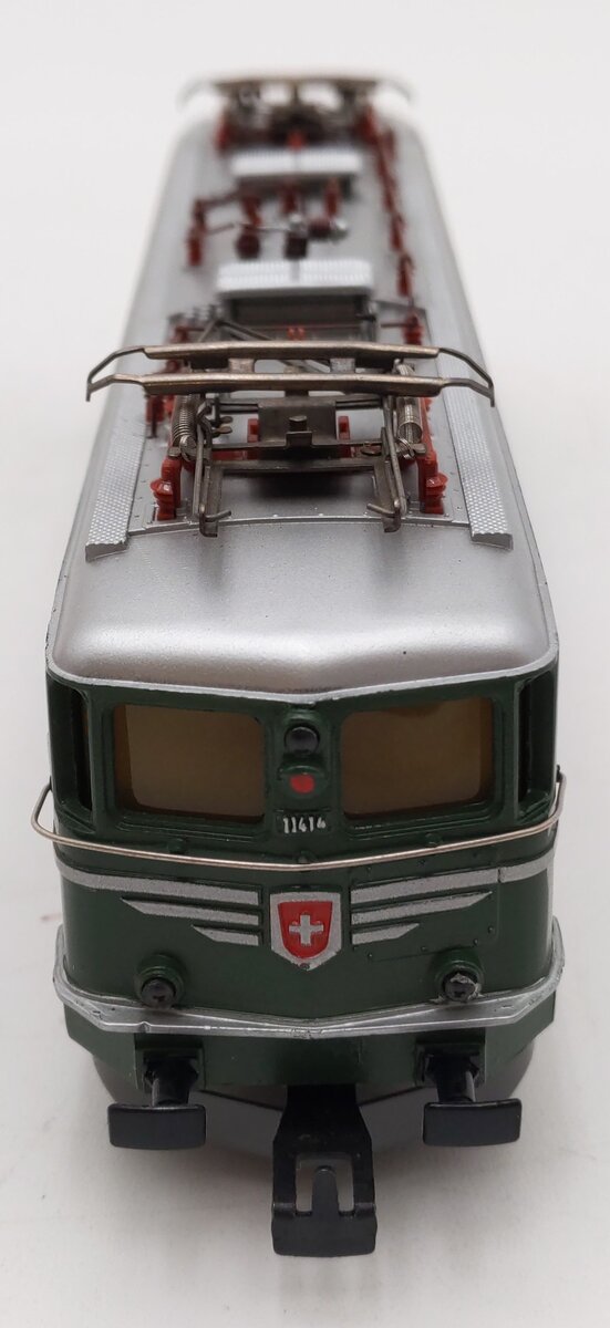 Marklin 3050 HO Scale SBB CFF Swiss Electric Locomotive #11414 EX/Box