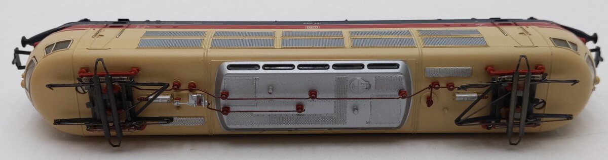 Marklin 3054 HO Scale DB Tan & Blue Electric Locomotive EX/Box