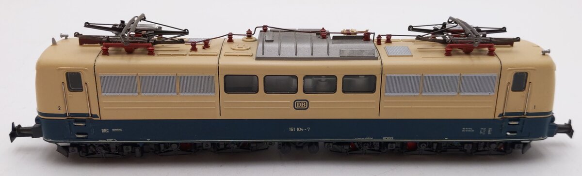 Marklin 3058 HO Scale DB Electric Locomotive #151 104-7 EX/Box