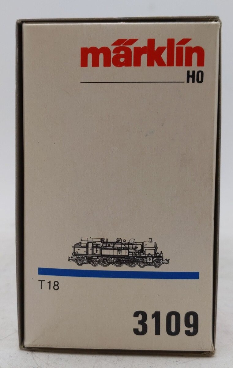 Marklin 3109 HO Scale KPEV T18 4-6-4 Steam Locomotive #8401 EX/Box