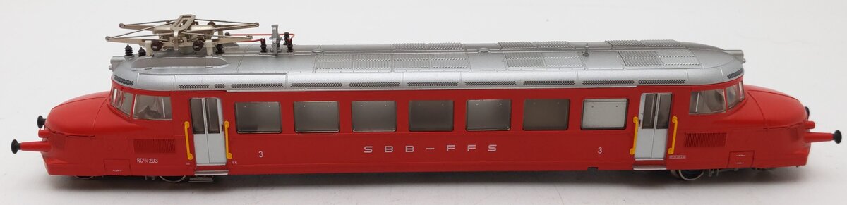 Marklin 3125 HO Scale SBB-FSS 'Red Arrow' RCe 2/4 Electric Locomotive EX/Box