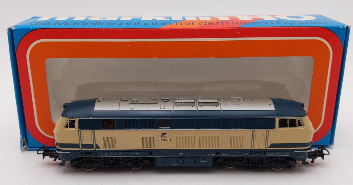Marklin 3074 HO Scale DB Diesel Locomotive #216 090-1 LN/Box