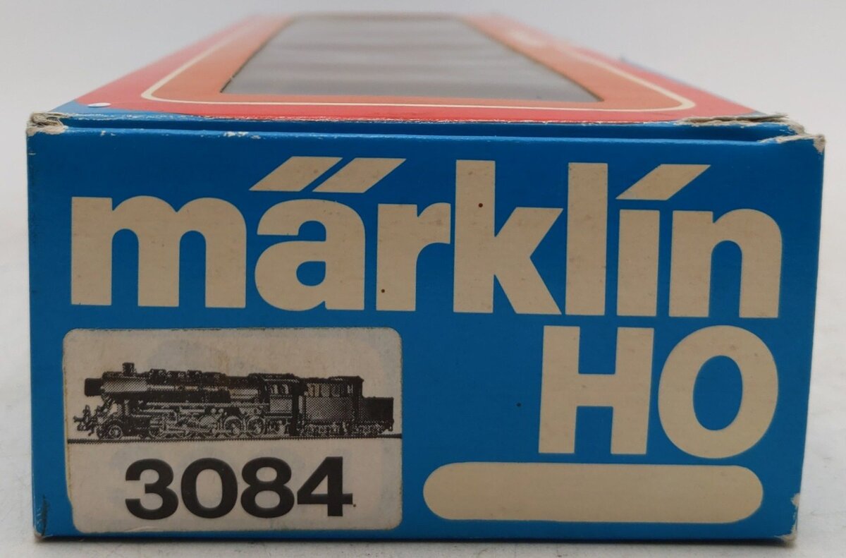 Marklin 3084 HO Scale DB 2-10-0 Steam Locomotive & Tender EX/Box