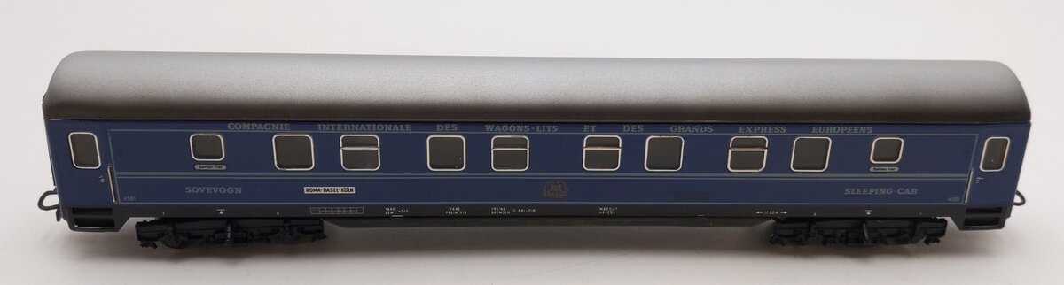 Marklin 4029 HO Scale Sovevogn Sleeper Car #4581 EX/Box