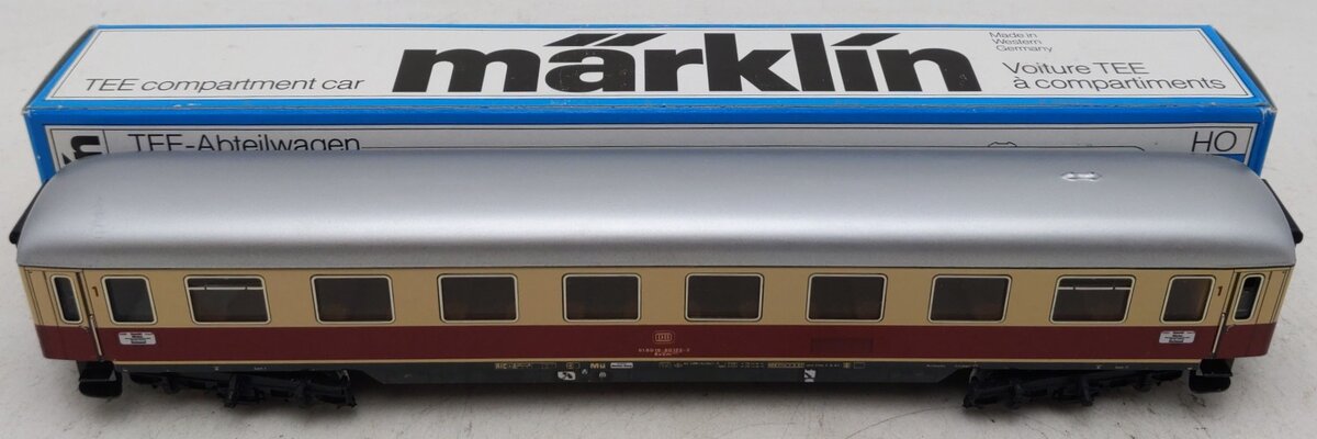 Marklin 4085 HO Scale TEE Compartment Car EX/Box