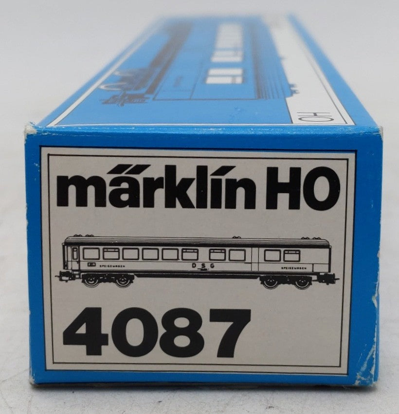 Marklin 4087 HO Scale Deutsche Service-Gesellschaft Dining Car EX/Box