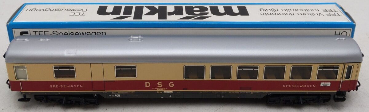 Marklin 4087 HO Scale Deutsche Service-Gesellschaft Dining Car EX/Box