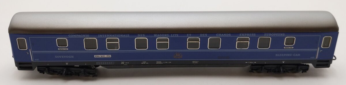 Marklin 4029 HO Scale Sovevogn Sleeper Car #4581 LN/Box