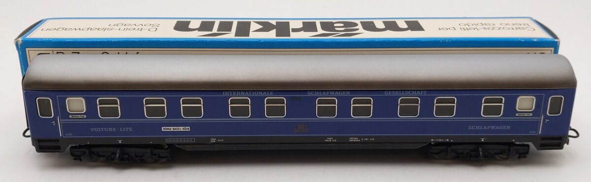 Marklin 4029 HO Scale Sovevogn Sleeper Car #4581 LN/Box