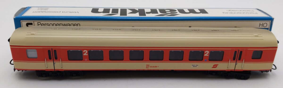 Marklin 4034 HO Scale SBB CFF Passenger Car EX/Box