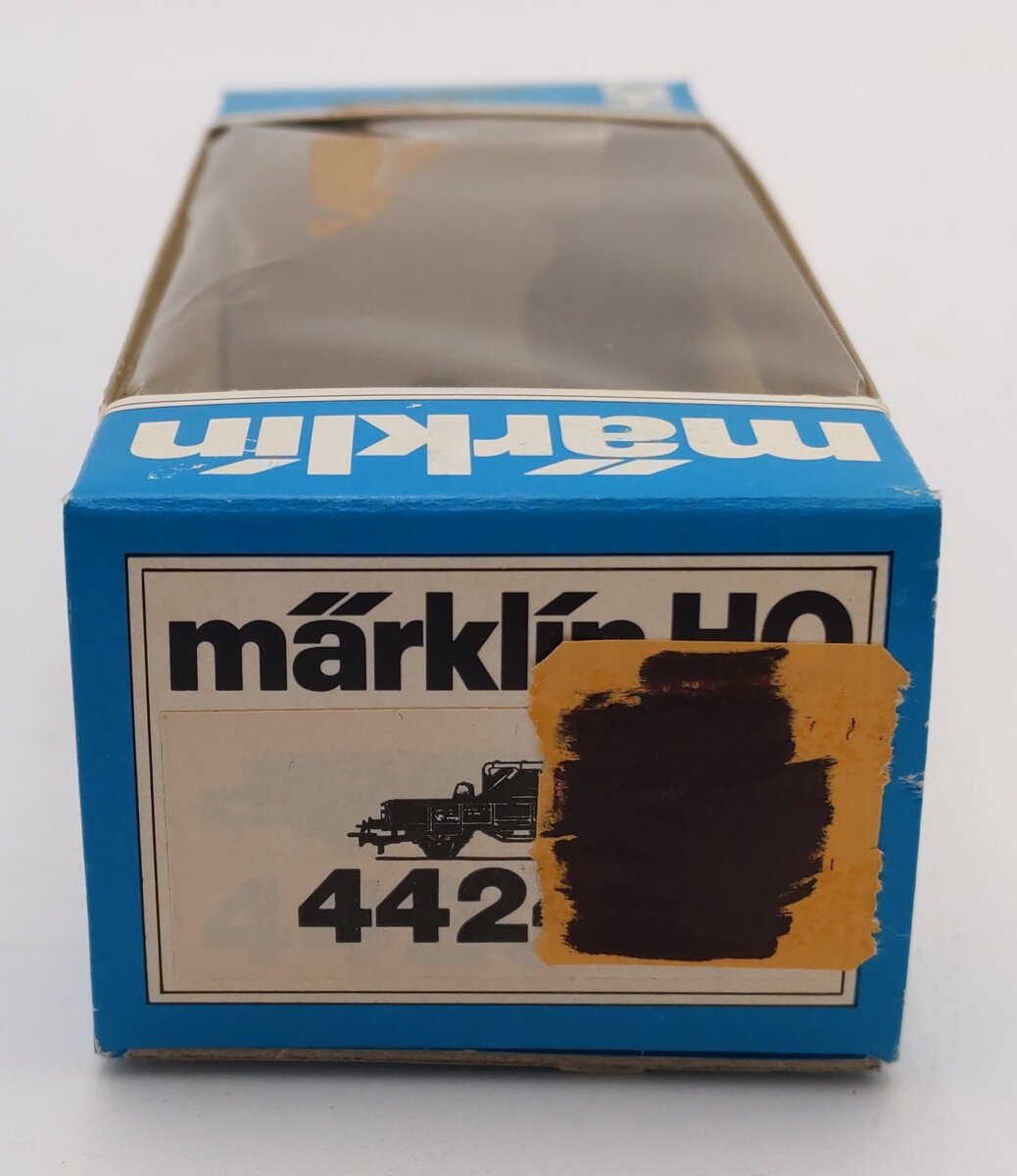 Marklin 4424 HO Scale DB Low Side Gondola w/ Bulldozer Load EX/Box