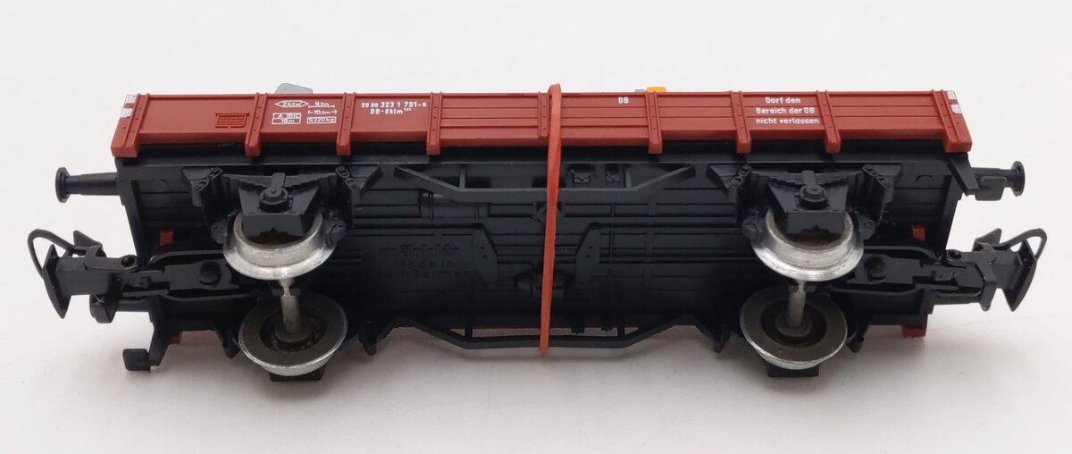 Marklin 4424 HO Scale DB Low Side Gondola w/ Bulldozer Load EX/Box