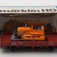 Marklin 4424 HO Scale DB Low Side Gondola w/ Bulldozer Load EX/Box