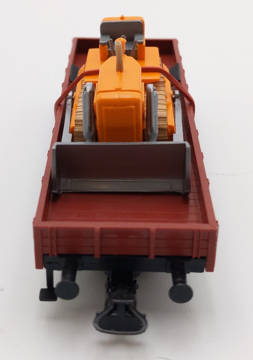Marklin 4424 HO Scale DB Low Side Gondola w/ Bulldozer Load EX/Box