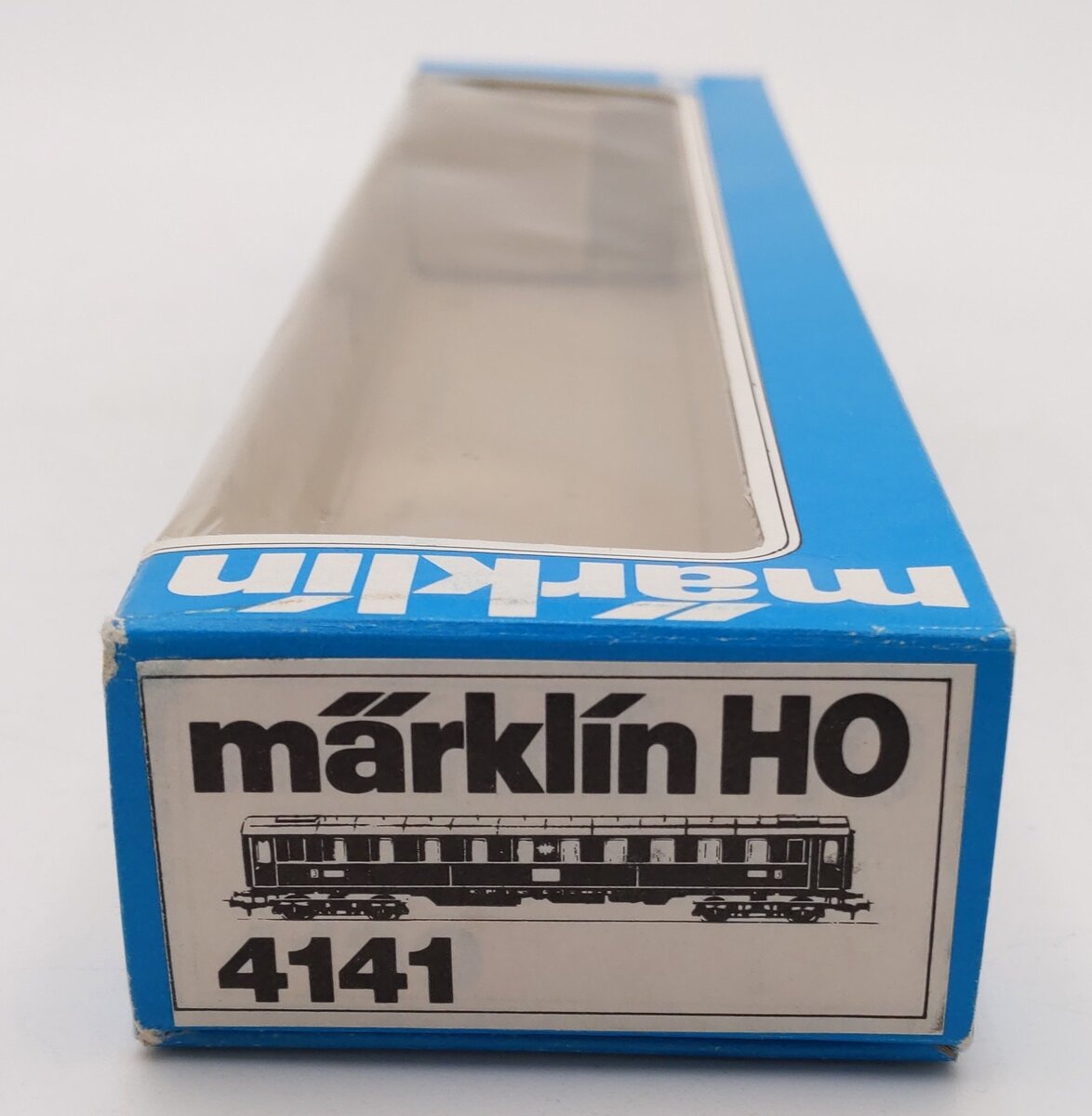 Marklin 4141 HO Scale Dresden 3rd Class Green Passenger Car #16408 EX/Box