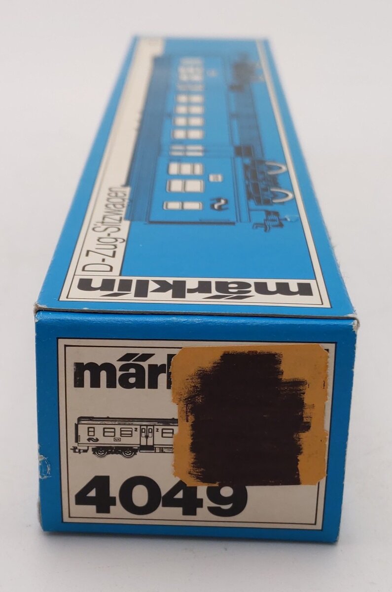 Marklin 4049 HO Scale 2nd Class Express Coach NS B #6692 EX/Box