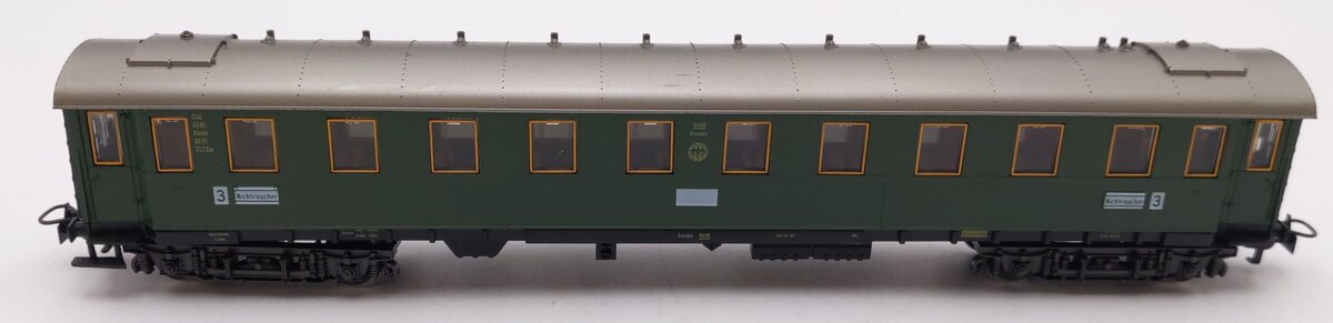 Marklin 4141 HO DR 3rd Class Green Passenger Car #16408 EX/Box