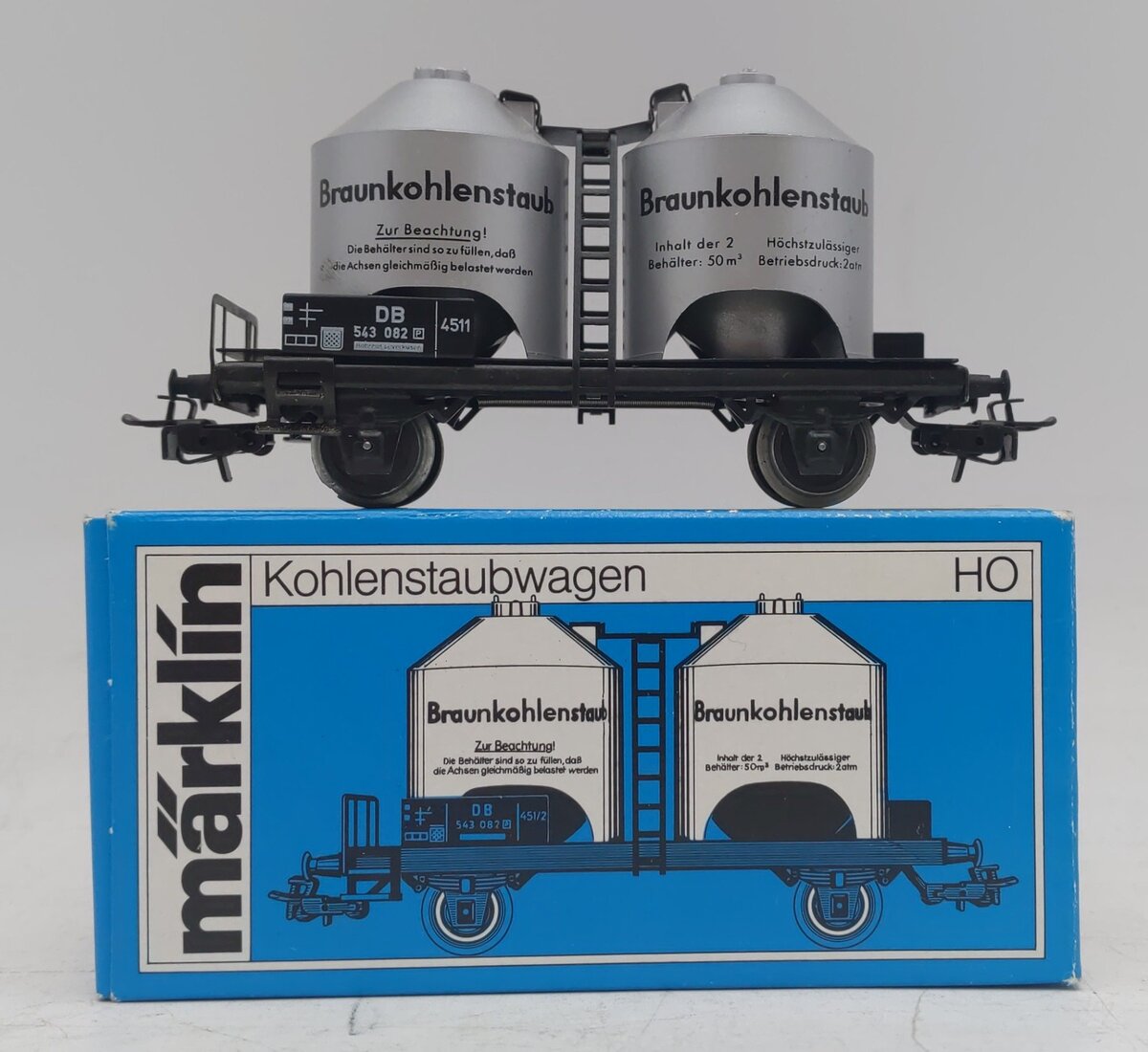 Marklin 4511 HO Pulverized Coal Wagon LN/Box