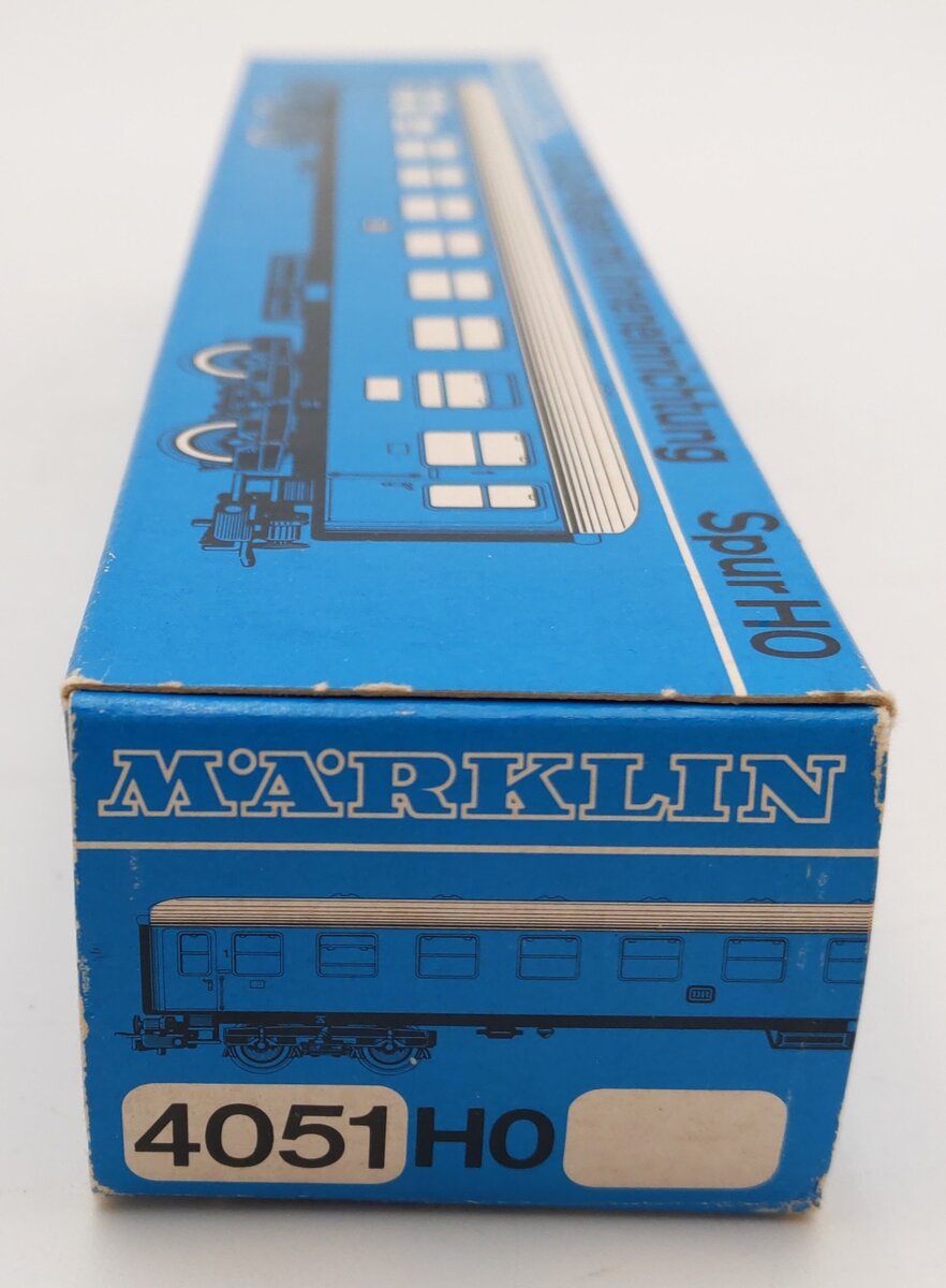 Marklin 4051 HO Scale Express Coach w/ Interior EX/Box