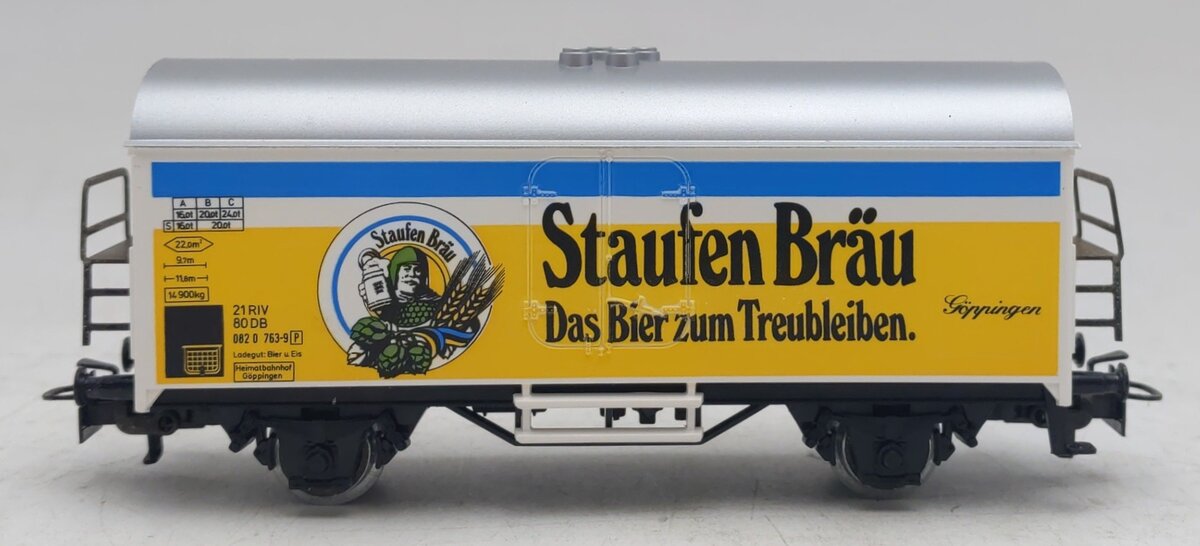 Marklin 4429 HO Scale Staufen Brau Freight Car LN/Box