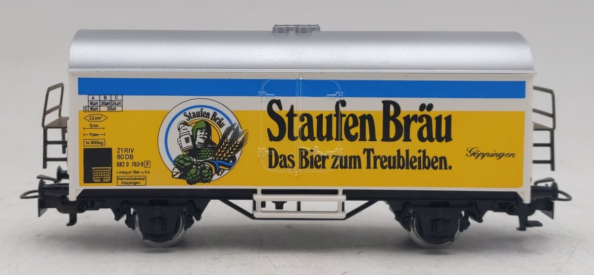 Marklin 4429 HO Scale Staufen Brau Freight Car LN/Box
