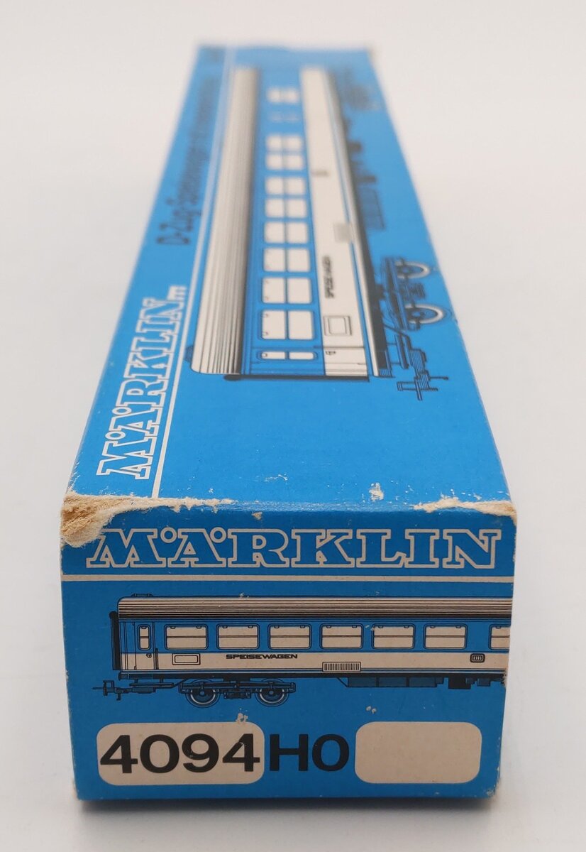 Marklin 4094 HO Scale DB Speisewagen Passenger Car EX/Box