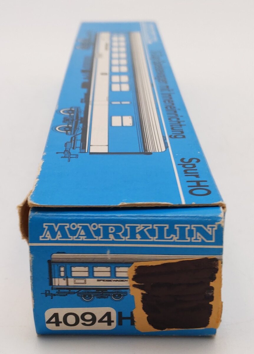 Marklin 4094 HO Scale DB Speisewagen Passenger Car EX/Box