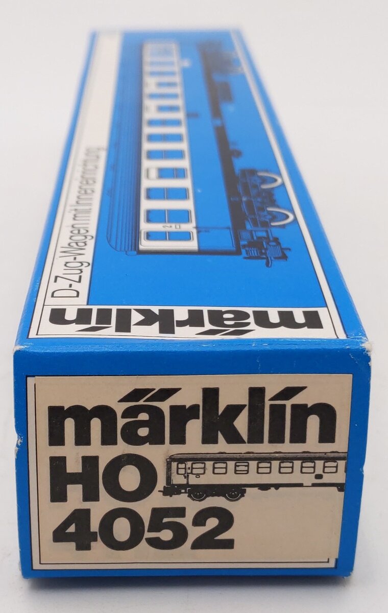 Marklin 4052 HO DB 2nd Class Green Express Coach EX/Box