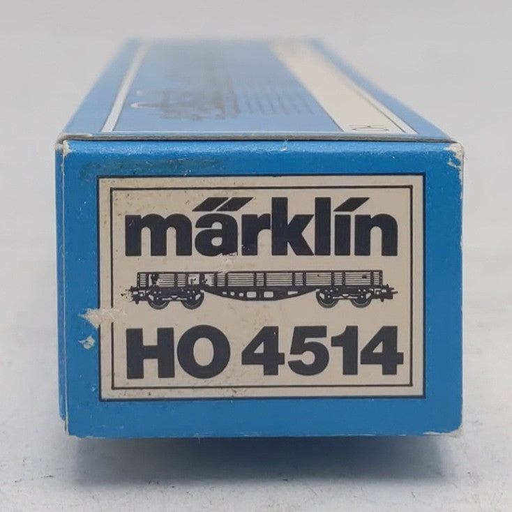Marklin 4514 Low-Sided Bogie Goods Truck (Gondola) LN/Box