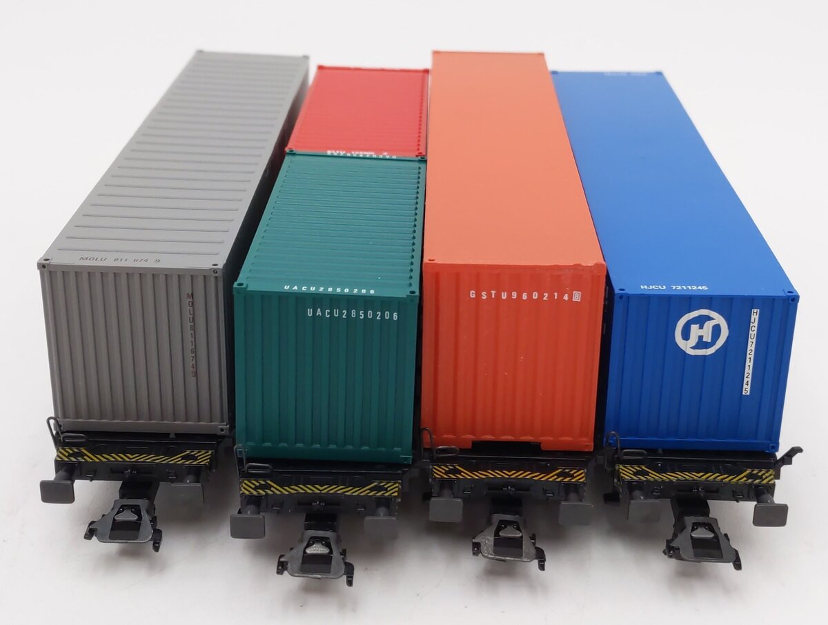 Marklin 4515 HO Scale “Container Transport“ Car Set (Set of 4) LN/Box