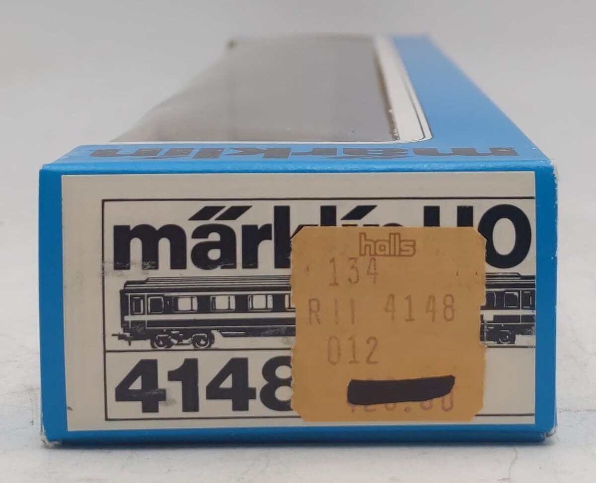 Marklin 4148 DB HO Scale Passenger Car LN/Box