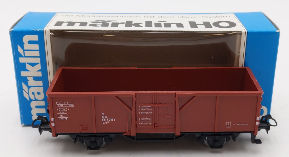 Marklin 4430 HO Scale DB Gondola EX/Box