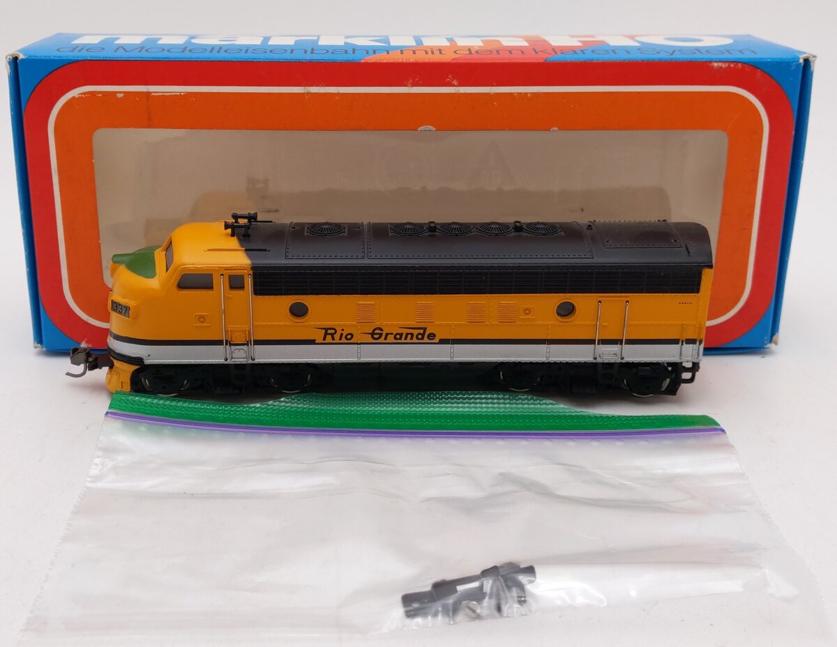 Marklin 4062 HO Scale Rio Grande F7A Dummy Unit #337/Box