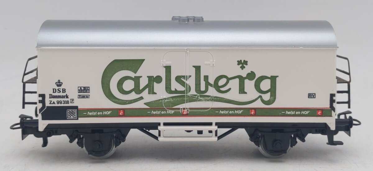 Marklin 4530 HO Danish State Railway Carlsberg Bier Car #99318 LN