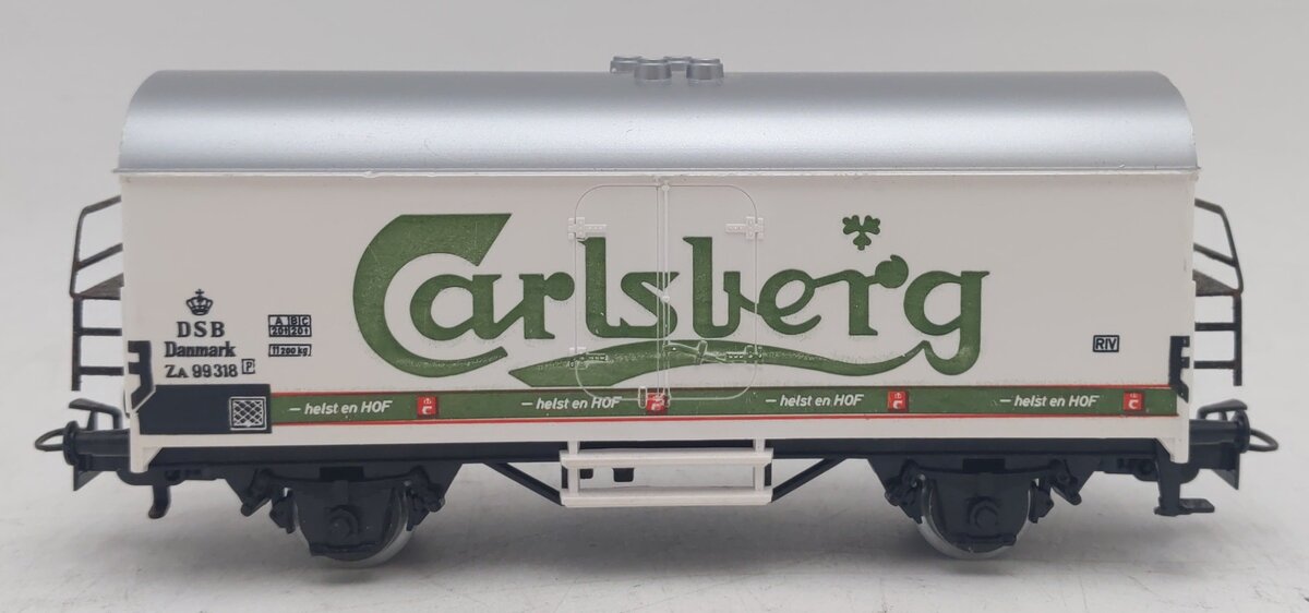 Marklin 4530 HO Danish State Railway Carlsberg Bier Car #99318 LN