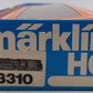 Marklin 3310 HO Scale Deutsche Bahn 44690 Steam Locomotive & Tender #031022 EX/Box